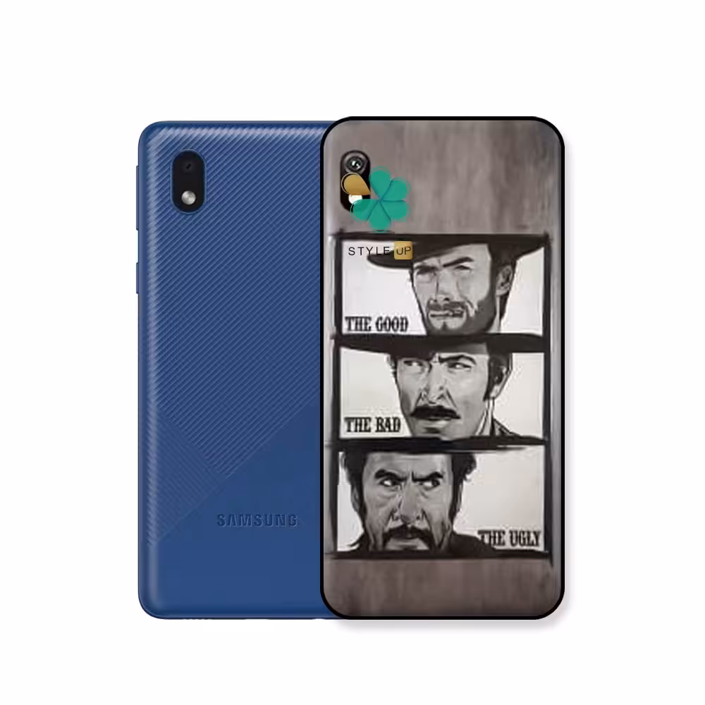 کاور گوشی سامسونگ Samsung Galaxy A01 Core طرح خوب بد زشت