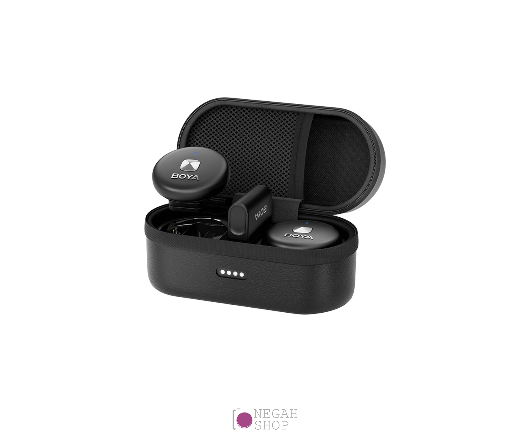 میکروفون بی سیم دو کاناله Boya Omic-U Type C مشکی