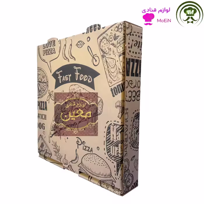 جعبه پیتزا سایز 23 بسته 100 عددی