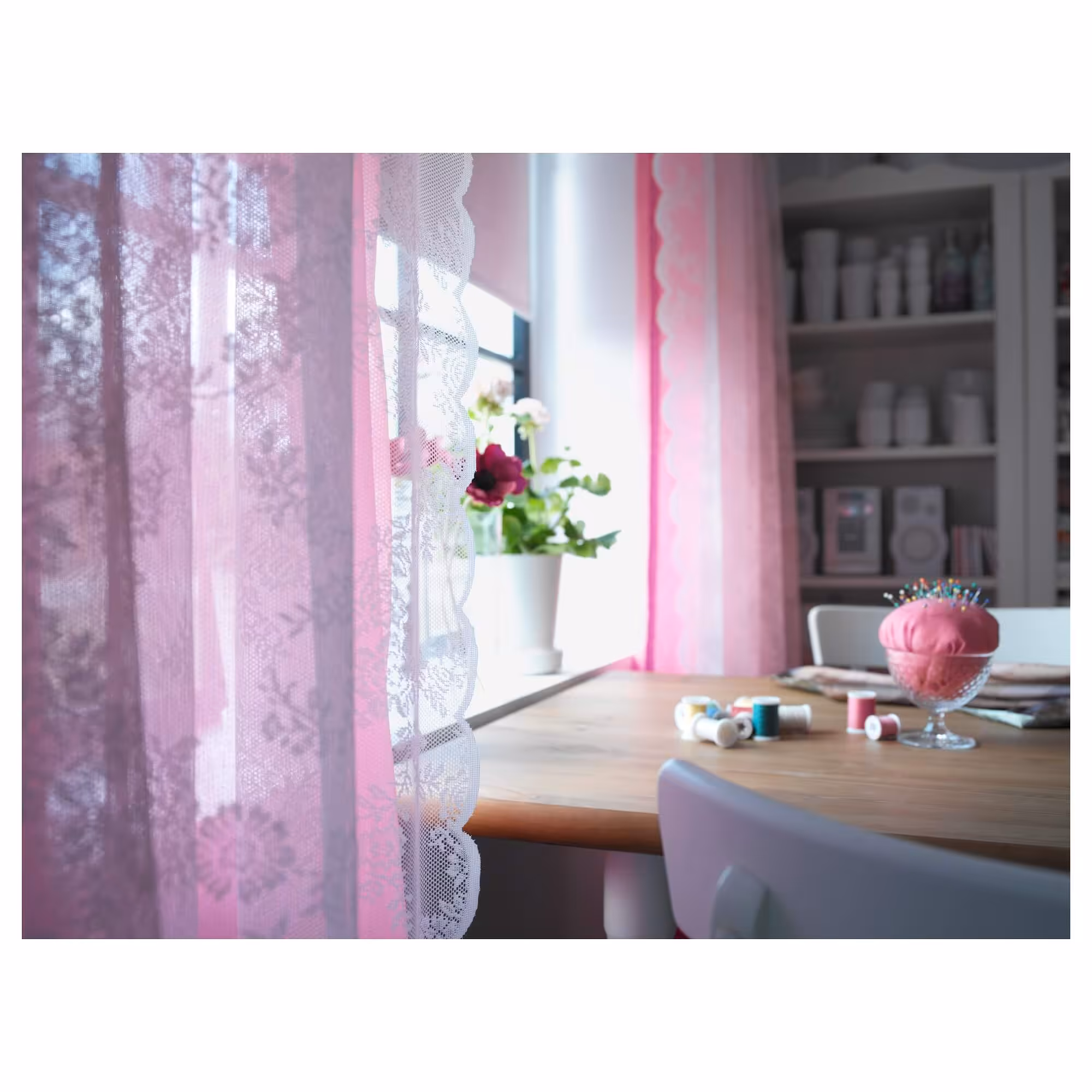 پرده تور ایکیا مدل Alvine