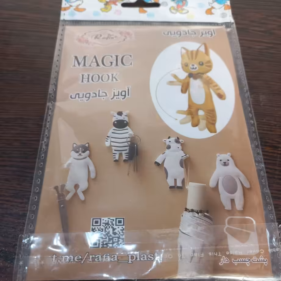 چسبانک آویز جادویی تکی