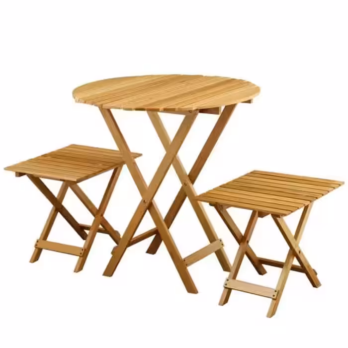 میز و صندلی تمام تاشو مدل CHARLOTTE کد WFT-722