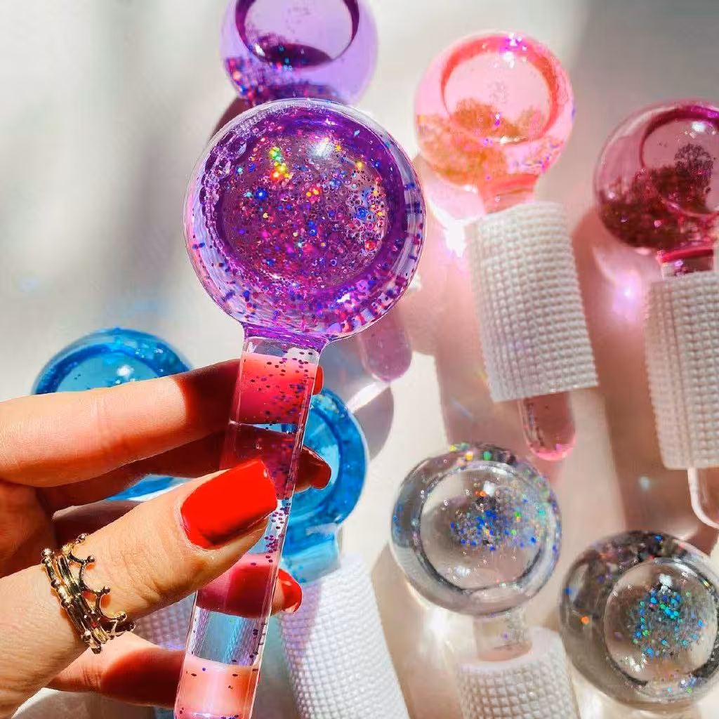 گوی یخی شاین دار  جفت( ماساژور آیس گلوب ) 