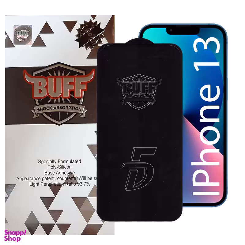 محافظ صفحه نمایش 5D بوف مدل F33 مناسب برای گوشی موبایل اپل Iphone 13