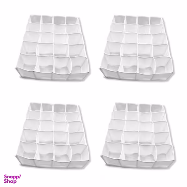 ارگانایزر جوراب و لباس زیر مدل 7luxe07 مجموعه 4 عددی