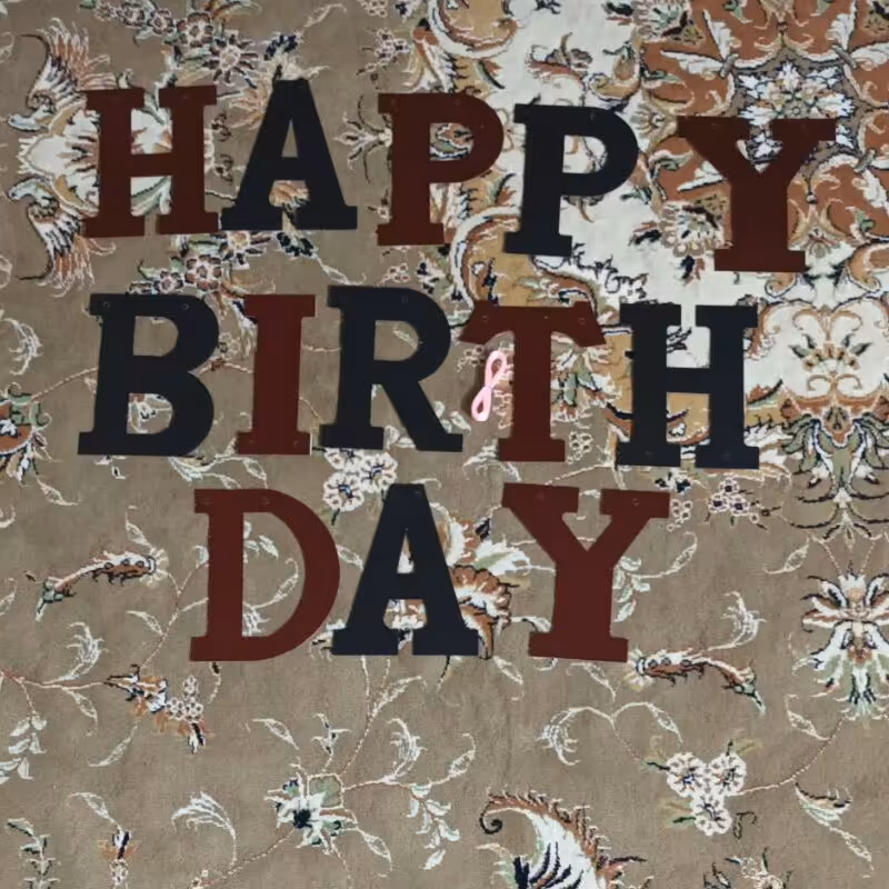 کد706 - ریسه happy birth day - ریسه هپی برس دی - ریسه تولدت مبارک