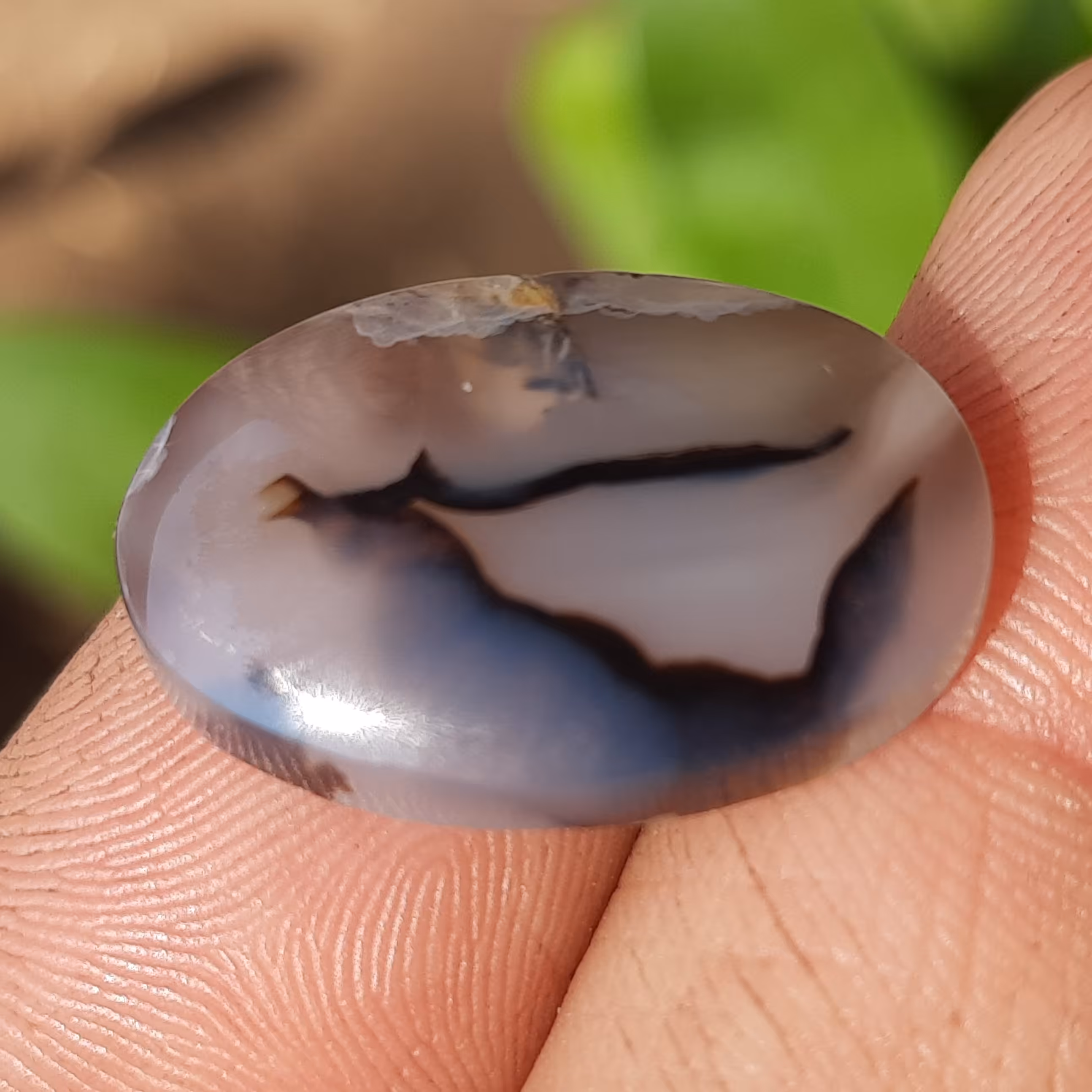 سنگ بینهایت زیبای عقیق شجری خراسانی