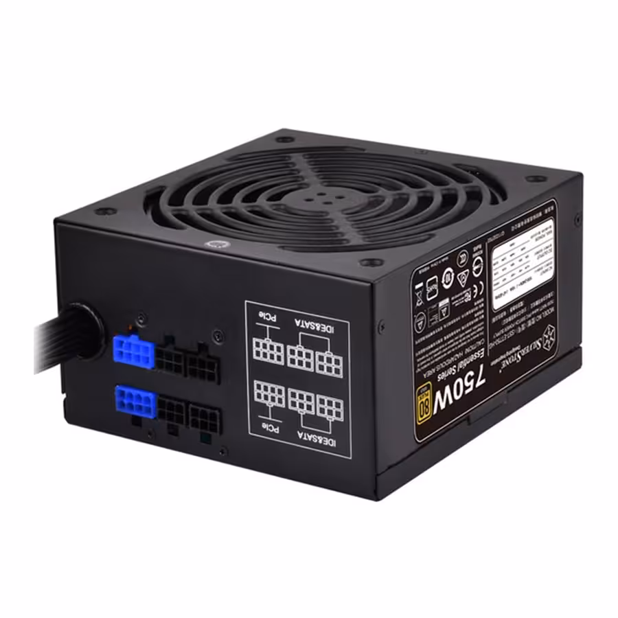 قیمت و خرید پاور کامپیوتر 750 وات نیمه ماژولار سیلوراستون مدل SST-ET750-HG | یاس ارتباط