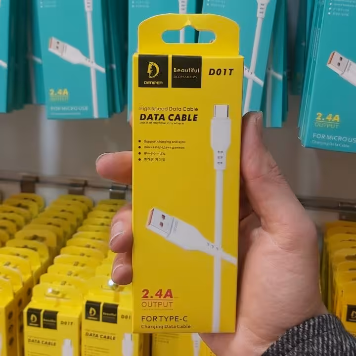 کابل تایپ سی دنمن d01t

