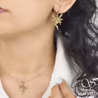 نیمست فرشته طلاروس کیفیت بالا کد 6919