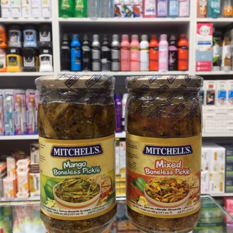 ترشی انبه و مخلوط میچلز محصول پاکستان