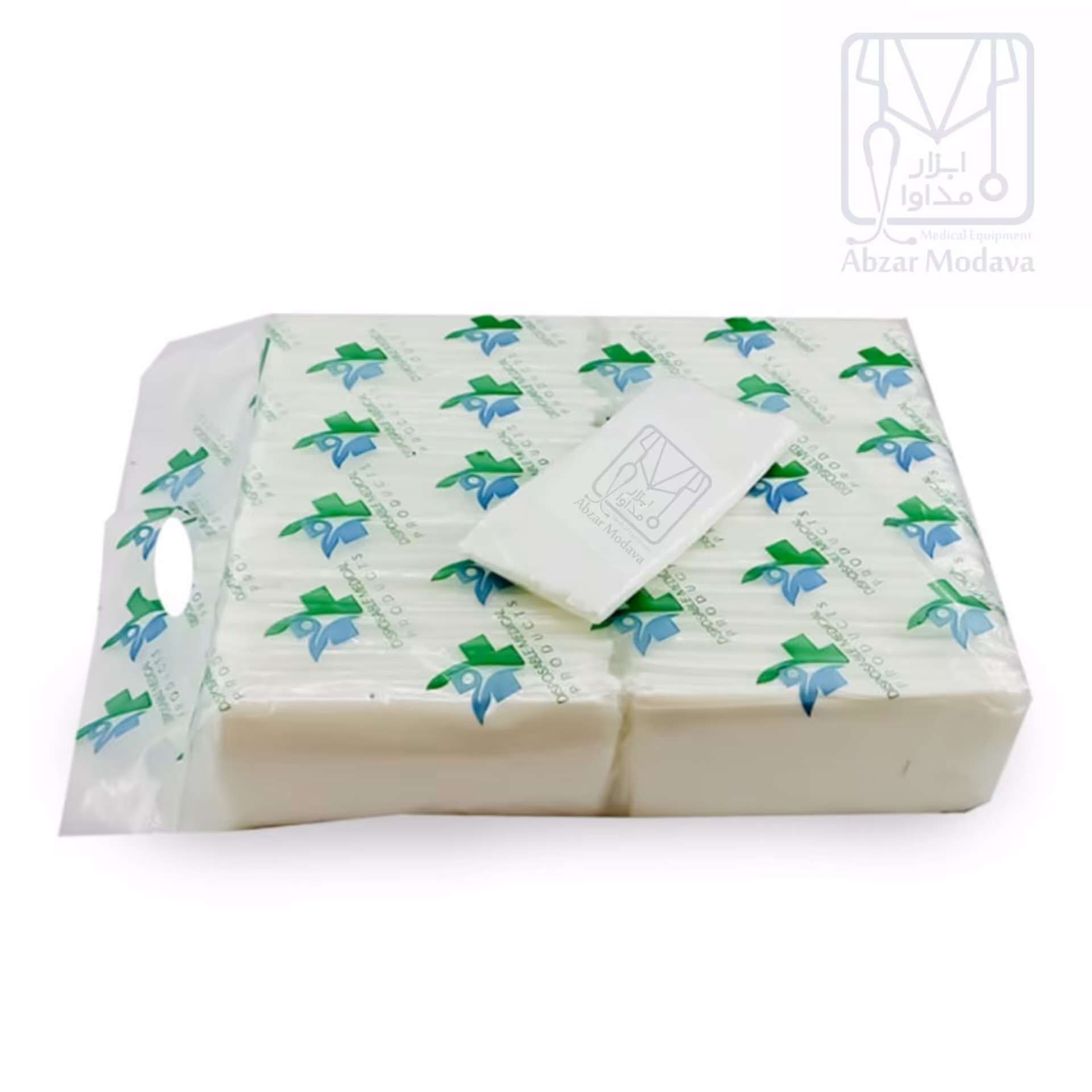 حوله یکبارمصرف 40در80 بسته 100 عددی 80گرمی