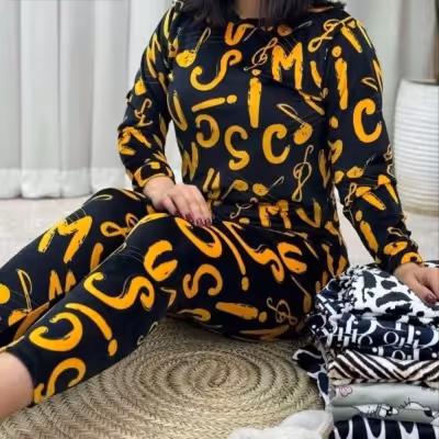 بلوز شلوار مخمل مارلین