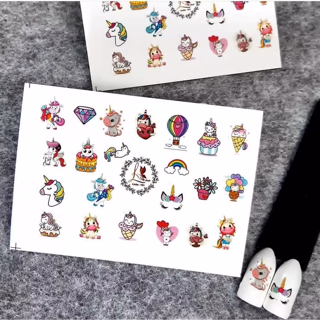 لنز ناخن یونیکورن