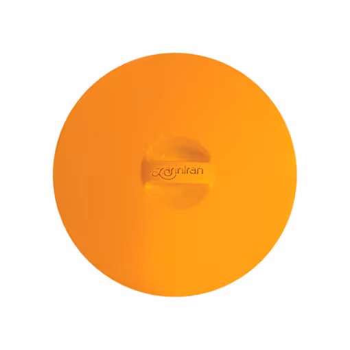 چینی زرین درپوش سیلیکونی 27 سانتیمتری طرح نارنج