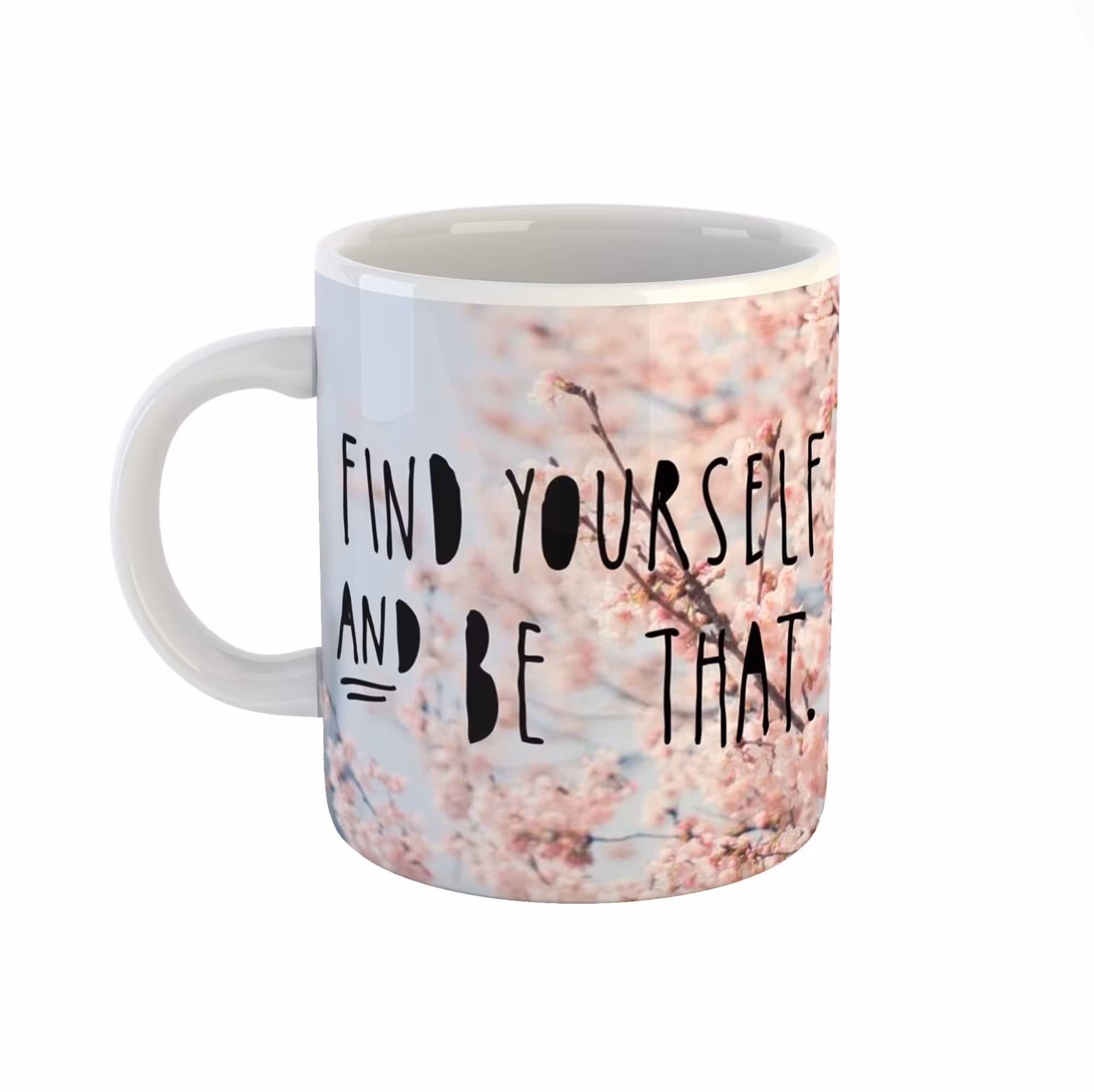 ماگ ساده طرح انگیزشی 