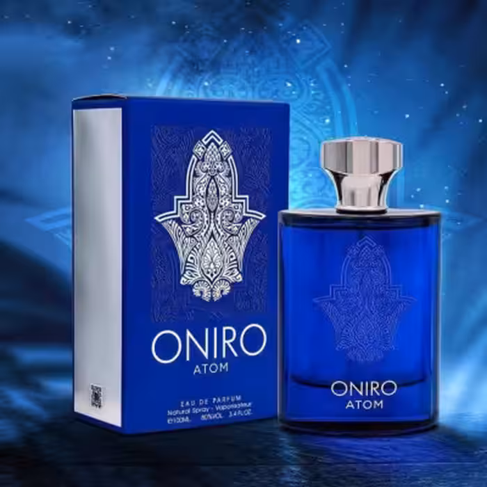 عطر ادکلن 100 میل مردانه فراگرنس ورد اونیرو اتم World Oniro Atom - اورجینال شرکتی -