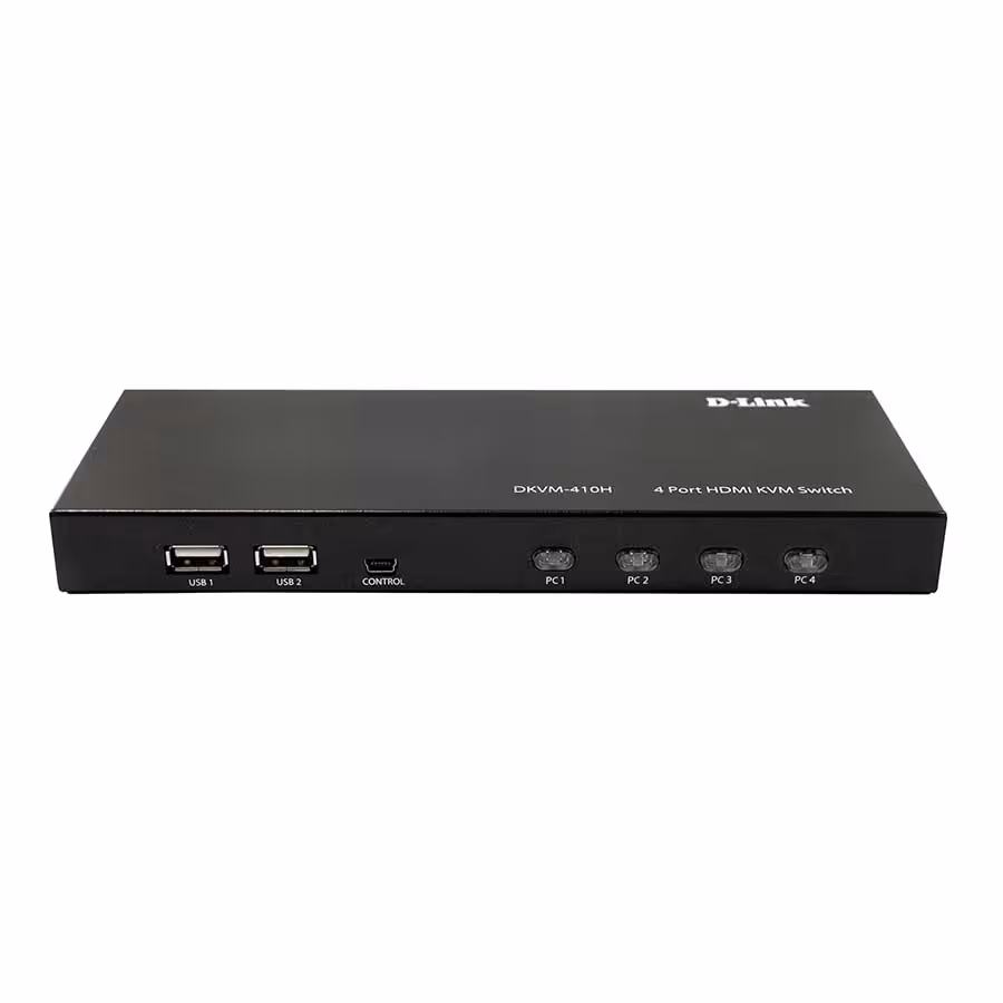قیمت و خرید سوییچ 4 پورت KVM دی لینک مدل DKVM-410H | یاس ارتباط