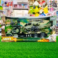 کامیون ارتشی اسباب بازی و هلیکوپتر 8803