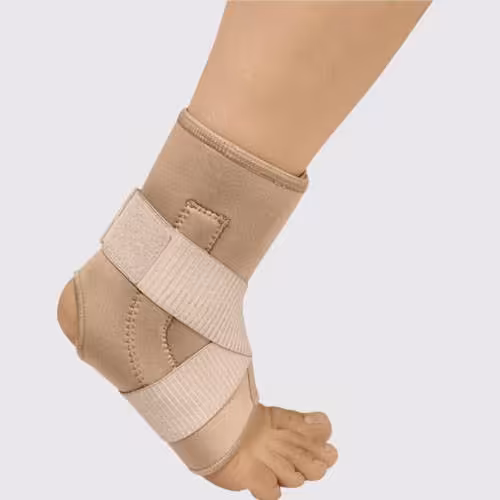 قوزک بند نئوپرنی آتل دار مدل پاک سمن 088