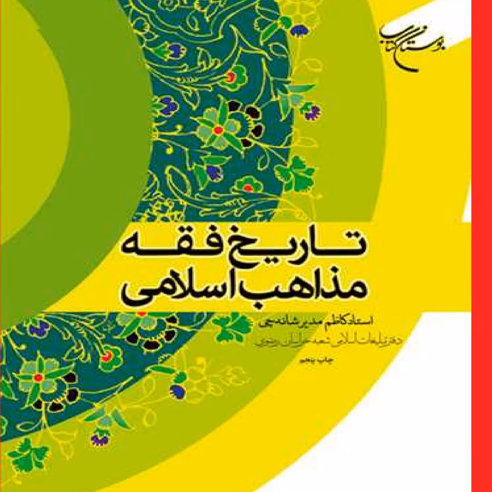 کتاب تاریخ فقه مذاهب اسلامی اثر کاظم مدیر شانه چی