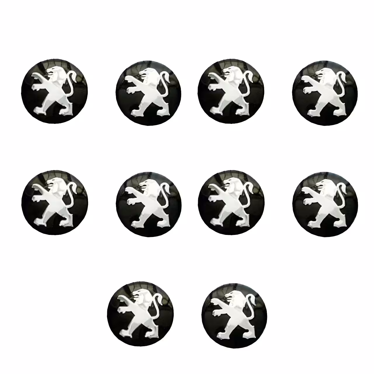 آرم ریموت خودرو آراکس یدک مدل AY-3207 مناسب برای پژو 405 بسته 10 عددی