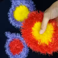 اسکاج بافتنی فیدنو 1 عددی (رنگارنگ)