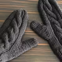 دستکش بافتنی