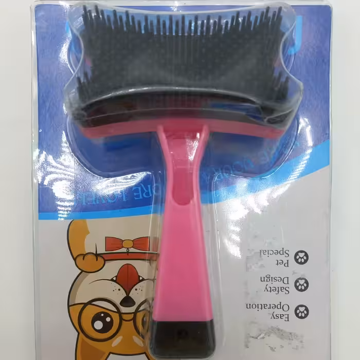 برس تخلیه دار صورتی دسته پلاستیکهزینه ارسال درب منزل