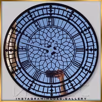 ساعت دیواری کلاسیک
کد  C20-c
طرح بیگ بن دایره
موتور ساعت روانگرد و بیصدا 
