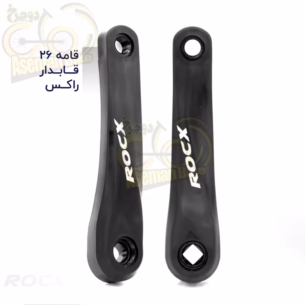 قیمت و خرید قامه چپ دوچرخه ROCX چهار گوش فولادی روکش دار
