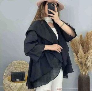 مانتو مجلسی حریر مدل کیژان