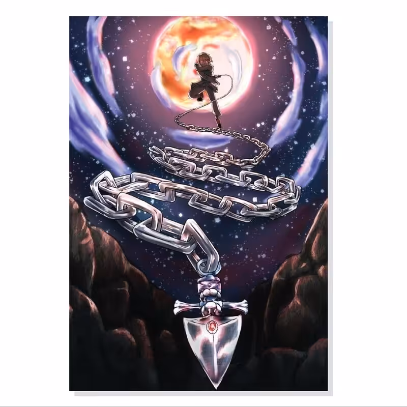 تابلو. شاسی طرح انیمه هانتر مدل M0235