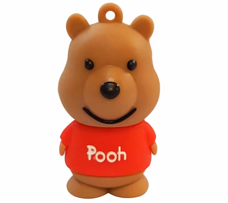 فلش مموری عروسکی خرس پو مدل PO14 ظرفیت 32 گیگابایت