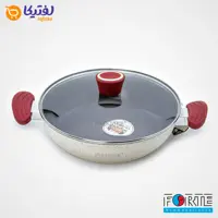 تابه سایز 28 فورته دایکاست روبینا کرم سرامیکی وارداتی