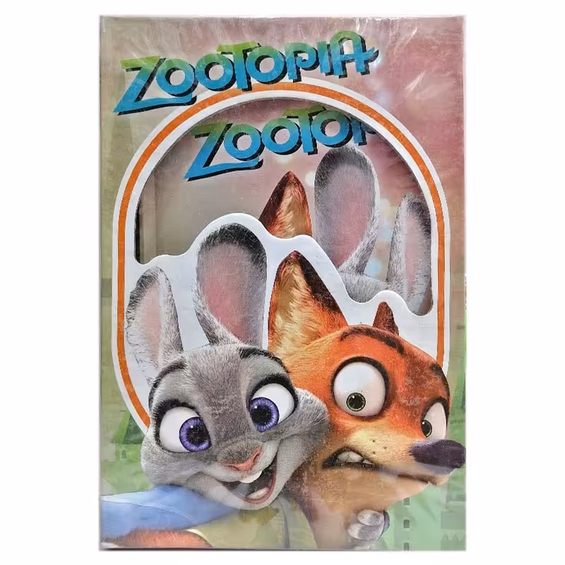 خرید دفتر خاطرات قفل دار فانتزی طرح زوتوپیا