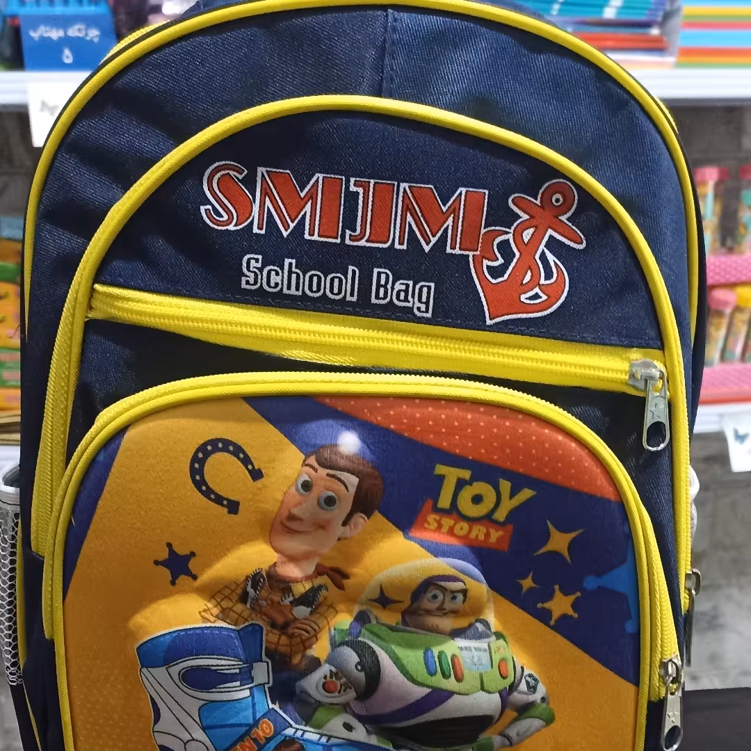 کیف مدرسه پسرانه چهار زیپ کوله مدرسه چهار زیپ کیف پسرانه بزرگ 