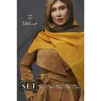 پالتو مزون دوز برند set مدل لارا کد 1823 رنگ دارچینی نود