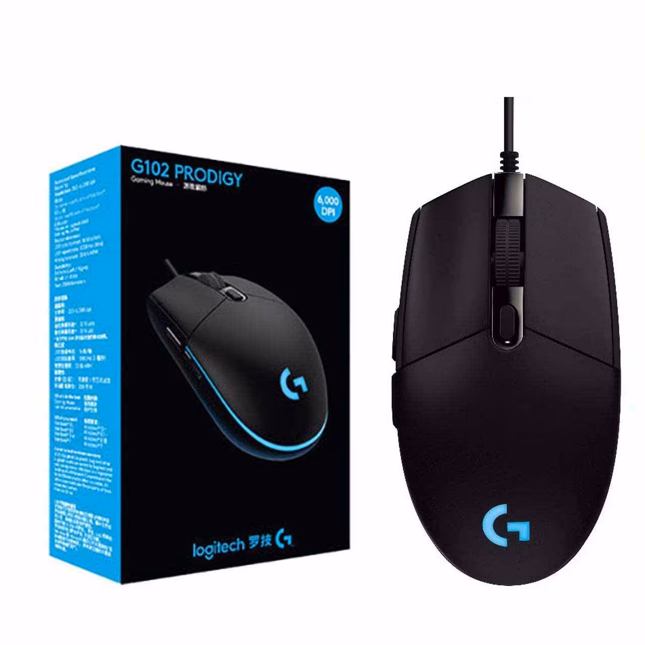 ماوس مخصوص بازی لاجیتک Mouse Logitech  G102 PRODIGY