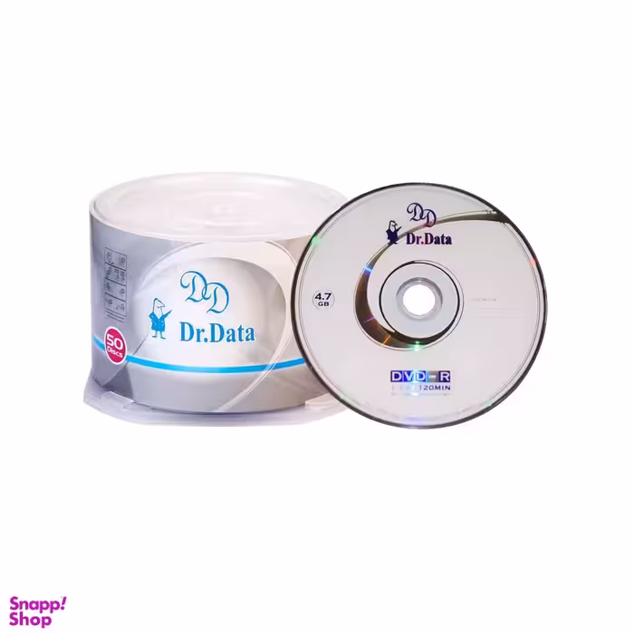 دی وی دی خام دکتر دیتا مدل DR50 بسته 50 عددی