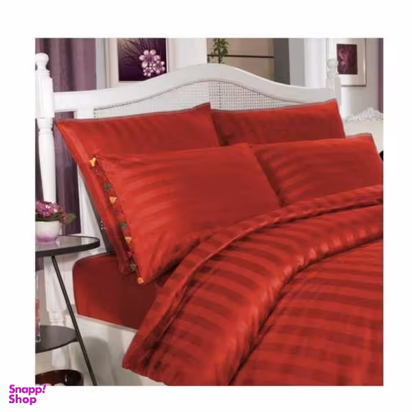 سرویس روتختی آلتین باشاک سری ساتن پنبه مدل ALWAYS یک نفره 4 تکه