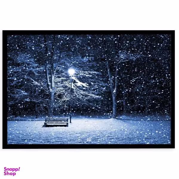 تابلو نوری بکلیت مدل طرح زمستان B-S9