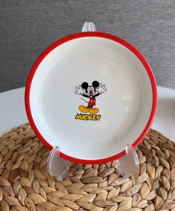 بشقاب سفید میکی ماوس کد 5549