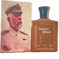 ادکلن مردانه کاپیتان بلک طرح با حجم 100 میلی لیتر( تخفیف روز پدر)