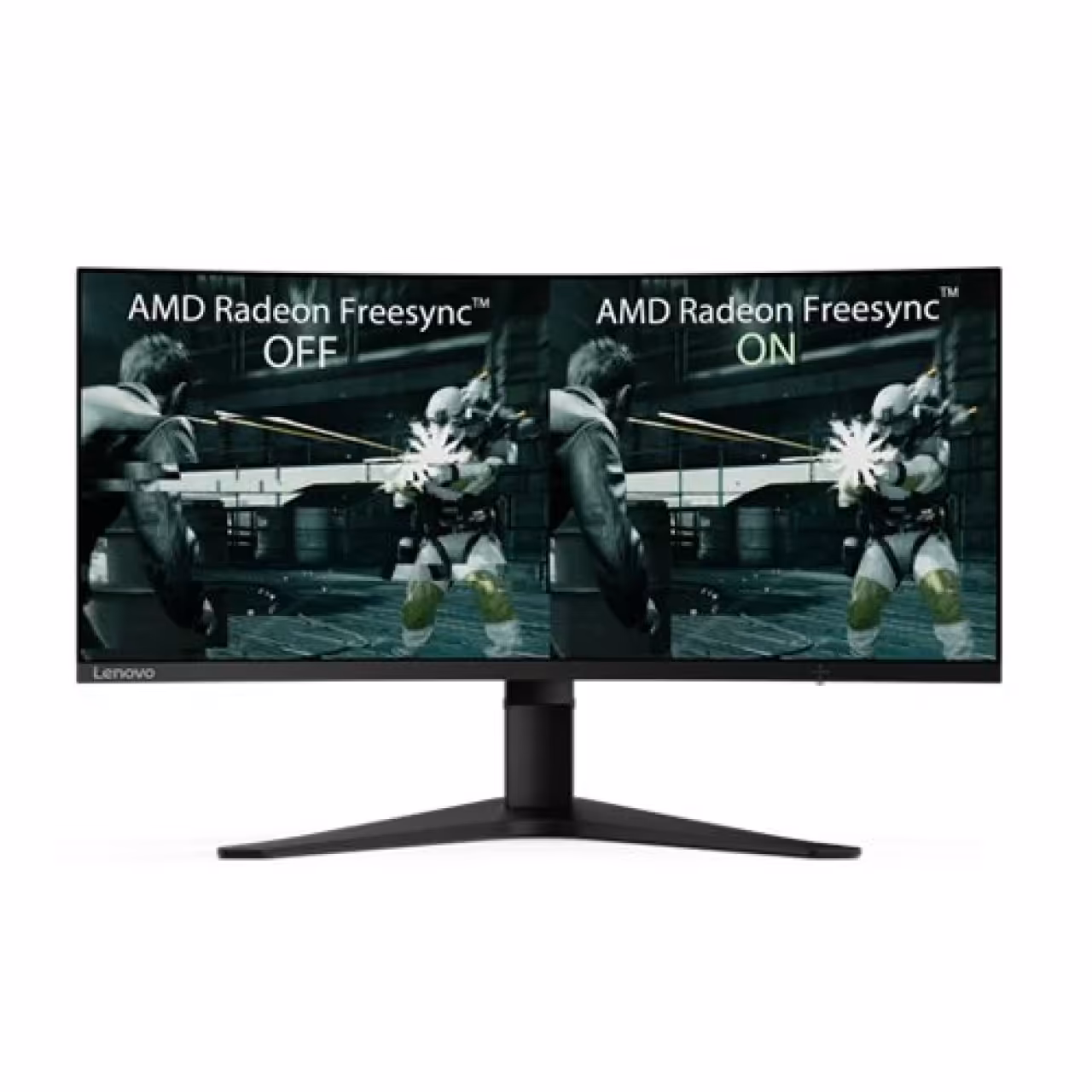 مانیتور گیمینگ لنوو مدل G34w-30 سایز 34 اینچ