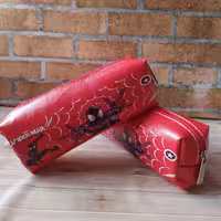 جامدادی چرم فانتزی  جامدادی   مرد عنکبوتی اسپایدرمن 