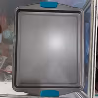 سینی فر تفلون دسته سیلیکونی 