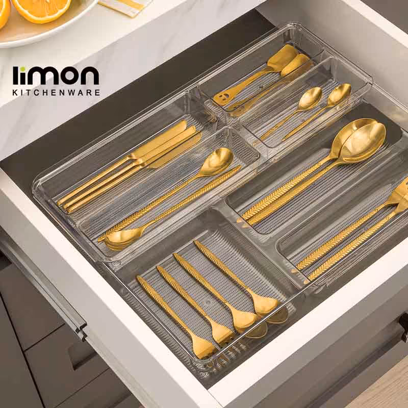 جاقاشقی شفاف 2 طبقه لیمون کد 2381