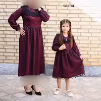 پیراهن تور ست مادردختری