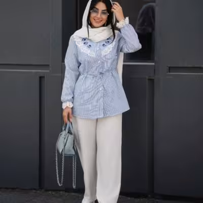 شومیزمانتویی دخترانه.